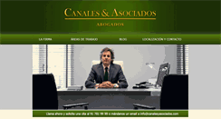 Desktop Screenshot of canalesyasociados.com